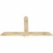 Ekena Millwork Eugene Rough Sawn Timber Gable Bracket, Douglas Fir, 72"W x 39"H x 2"D x 6"F, 13/12 Pitch GBW072X39X0206EUG00RDF - alternate 2